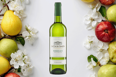 Produktfoto zu Bordeaux Blanc AOP La Croix Simon, Weingut Château Guitar, 0,75l