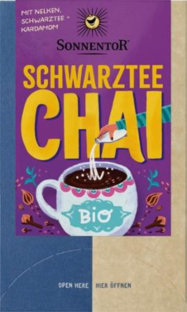 Produktfoto zu Schwarztee Chai 18x1,8g