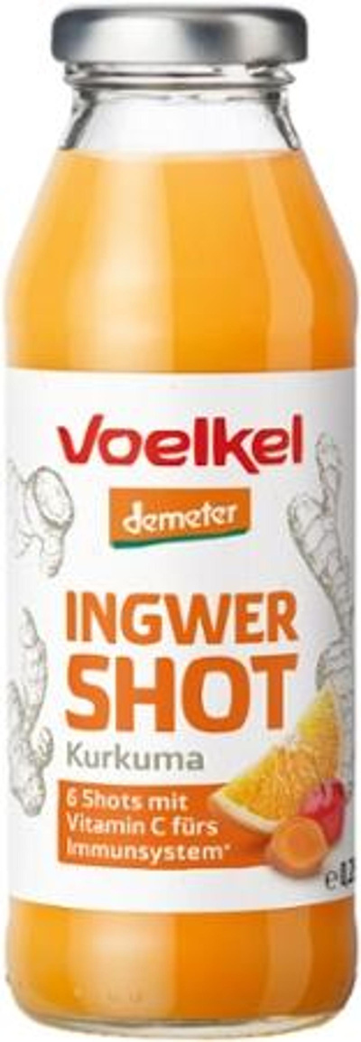 Produktfoto zu Shot Ingwer & Kurkuma 280ml