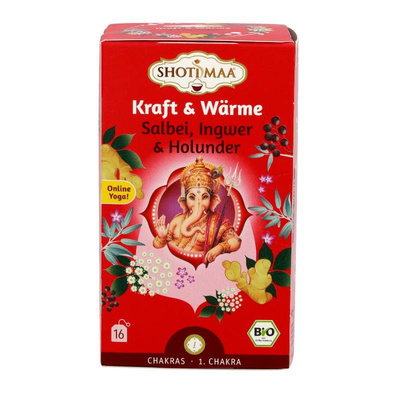 Produktfoto zu Kraft & Wärme Tee 16x2g