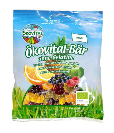 Produktfoto zu Ökovital Bär ohne Gelatine 80g