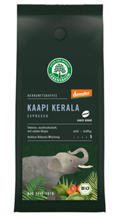 Produktfoto zu Indien Kaapi Kerala Espresso Bohnen 250g