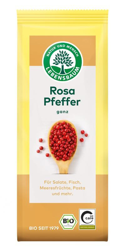 Produktfoto zu Rosa Pfeffer ganz 25g