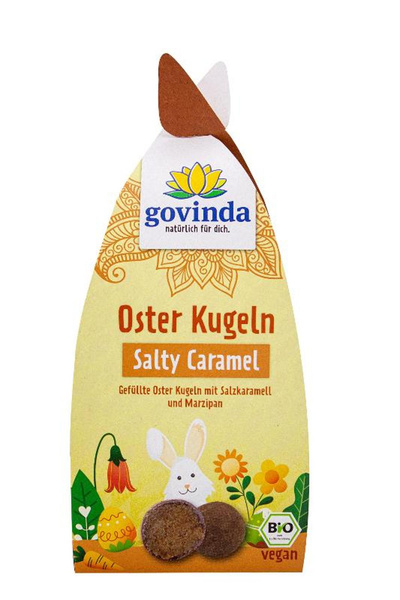 Produktfoto zu Osterkugeln Salty Caramel 50g