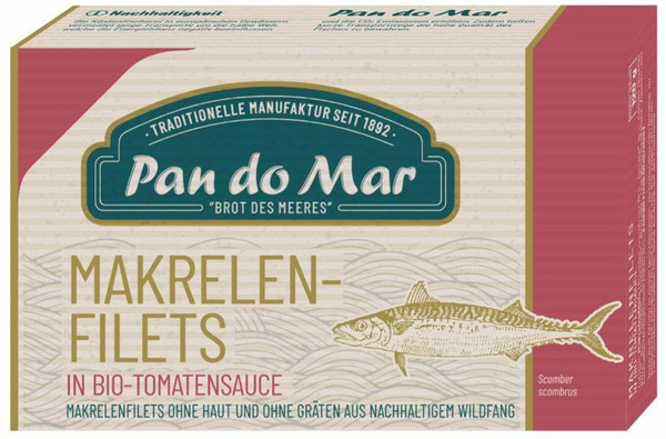 Produktfoto zu Makrelenfilets in Tomatensauce 120g