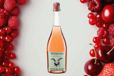 Produktfoto zu Vinsenza Rosé Frizzante alkoholfrei 0,75l