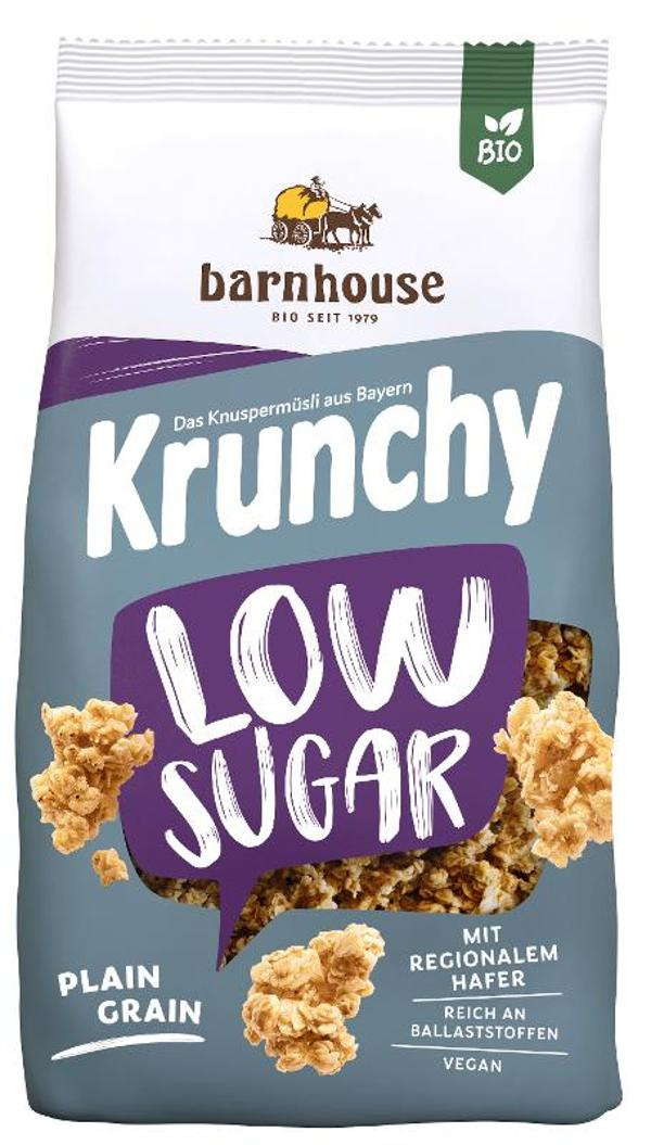 Produktfoto zu Krunchy Low Sugar Plain Grain 375g