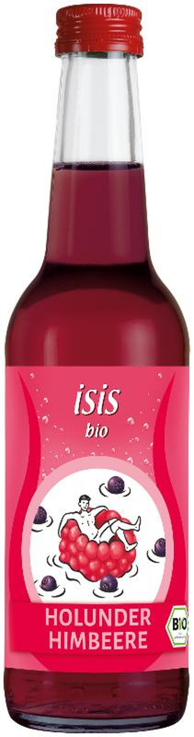 Produktfoto zu Isis Holunder-Himbeere 12 x 0,33l