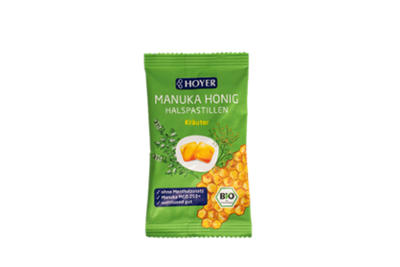Produktfoto zu Manukapastillen Kräuter 30g
