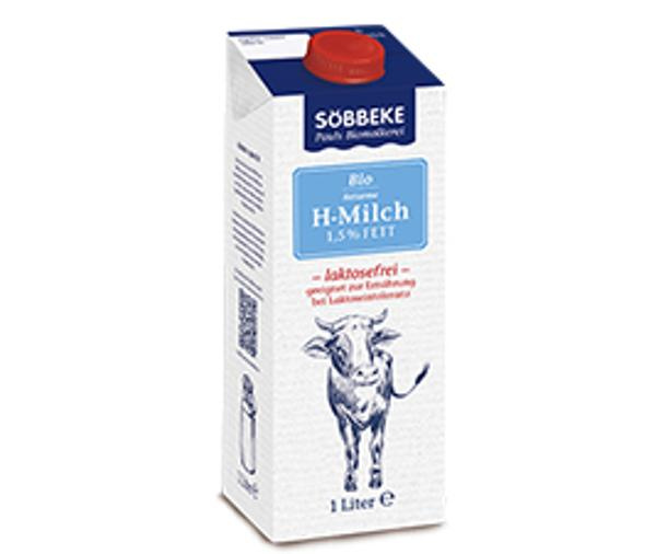 Produktfoto zu Laktosefreie H-Milch 1,5% 1l