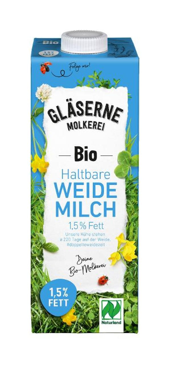 Produktfoto zu H-Weidemilch 1,5% 1l