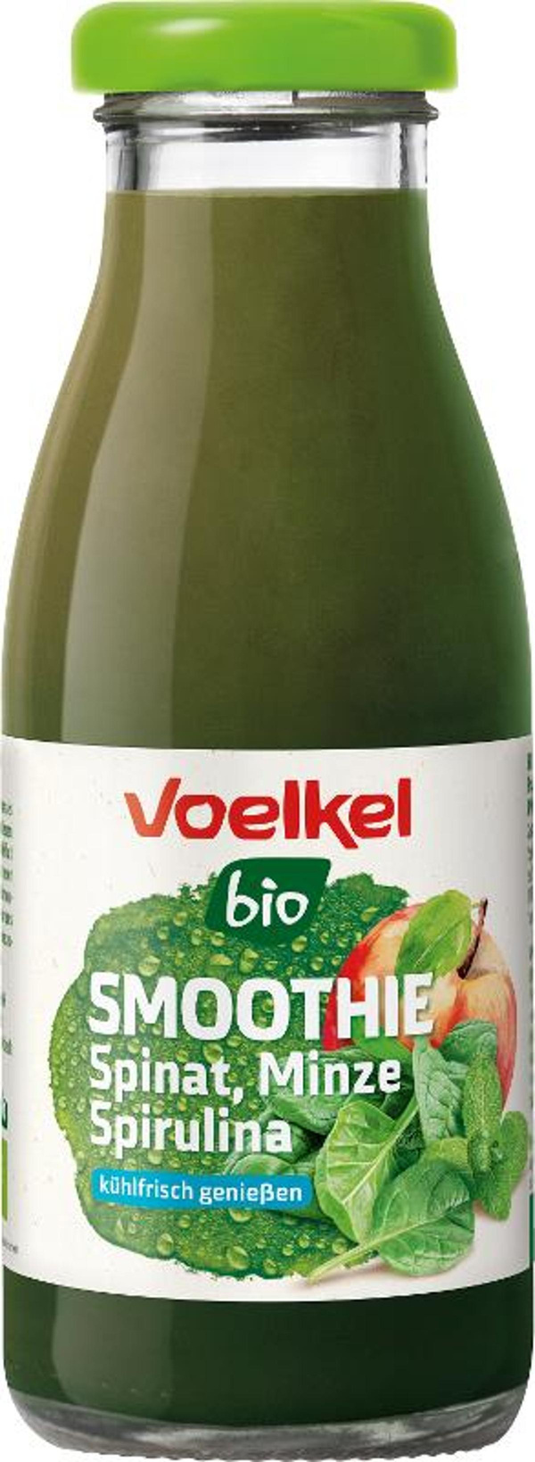 Produktfoto zu Smoothie Spinat Minze Spirulina 250ml