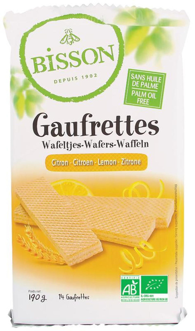 Produktfoto zu Waffeln Zitrone 190g