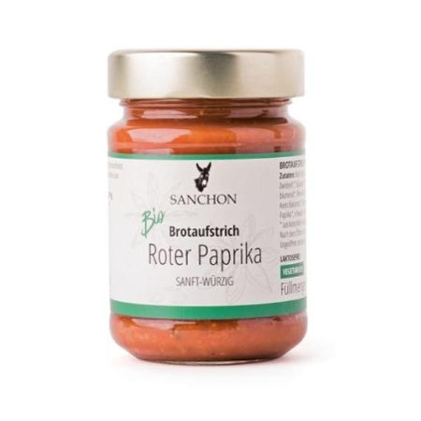 Produktfoto zu Brotaufstrich Roter Paprika 190g