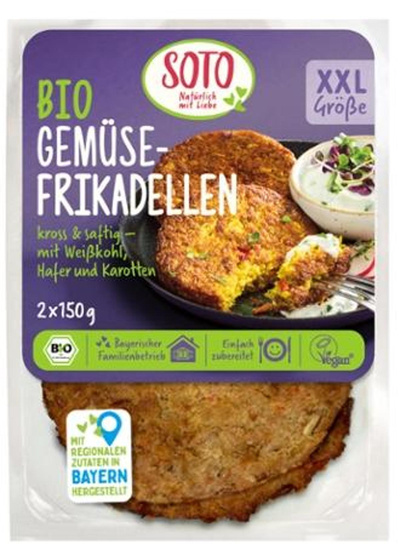Produktfoto zu Gemüsefrikadellen 300g