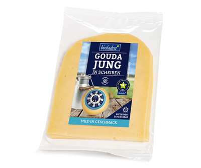 Produktfoto zu Goudascheiben jung 150g