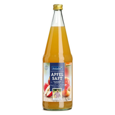 Produktfoto zu Apfelsaft naturtrüb 6 x 1l