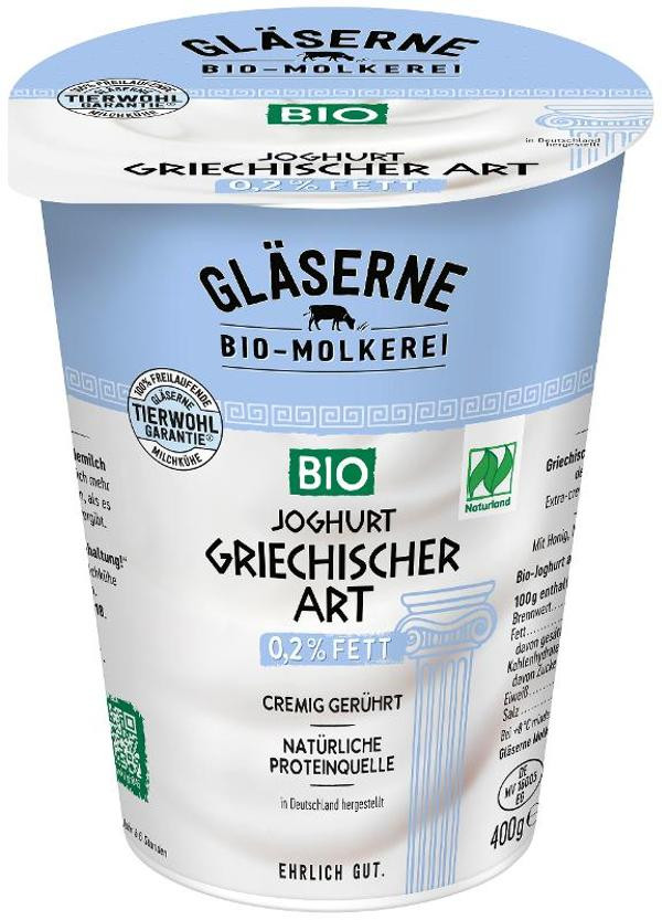 Produktfoto zu Joghurt griechischer Art 0,2% 400g