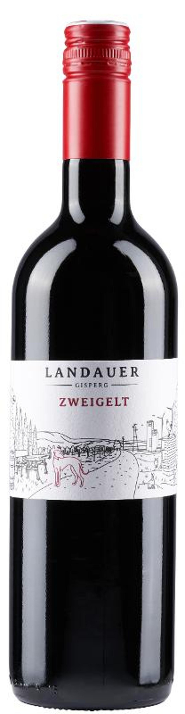 Produktfoto zu Zweigelt Winzerhof Landauer-Gisperg 0,75l