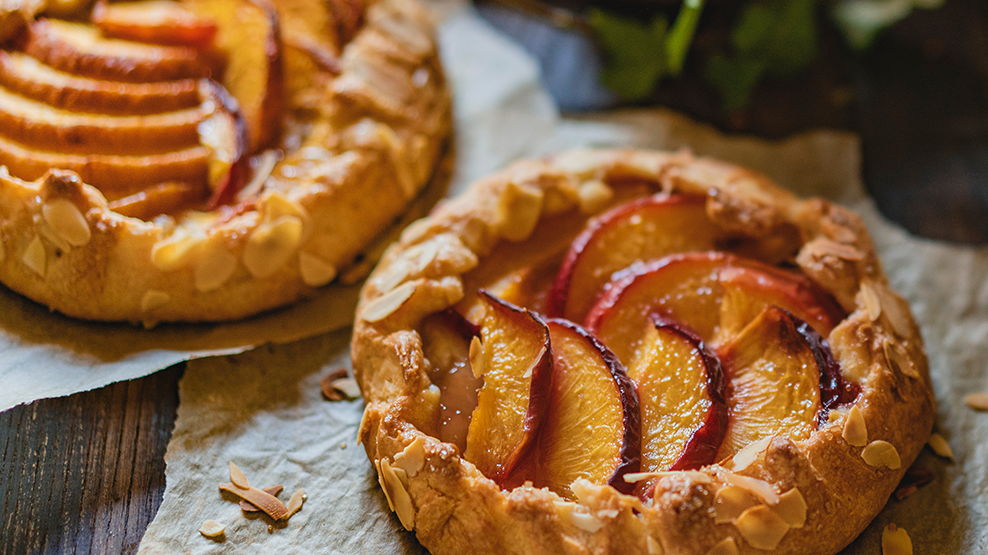Rezeptbild für Pfirsich Galettes