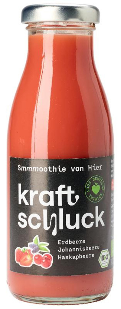 Produktfoto zu Erdbeer Johannisbeer Smoothie 250ml