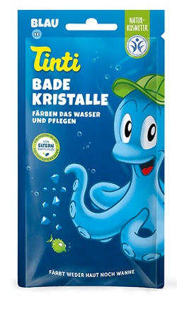 Produktfoto zu Badekristalle Blau 60g