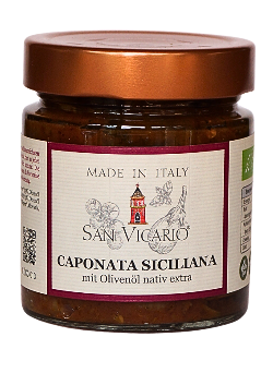 Produktfoto zu Caponata Siciliana 190g