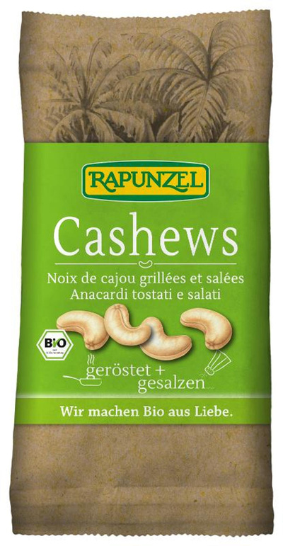 Produktfoto zu Cashewkerne geröstet & gesalzen 50g