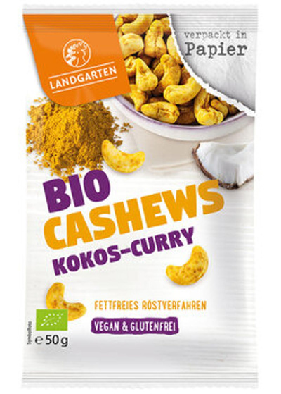 Produktfoto zu Cashews Kokos-Curry 50g