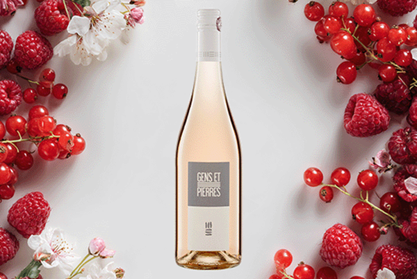 Produktfoto zu Gens et Pierres Sud-Sud Rosé IGT, Weingut Natoli - Montpeyroux, 0,75l