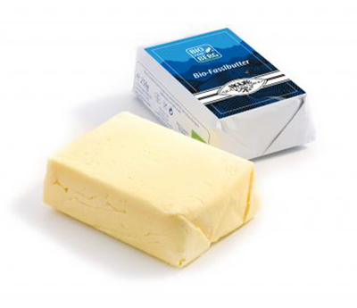 Produktfoto zu Fasslbutter Rohmilch 250g