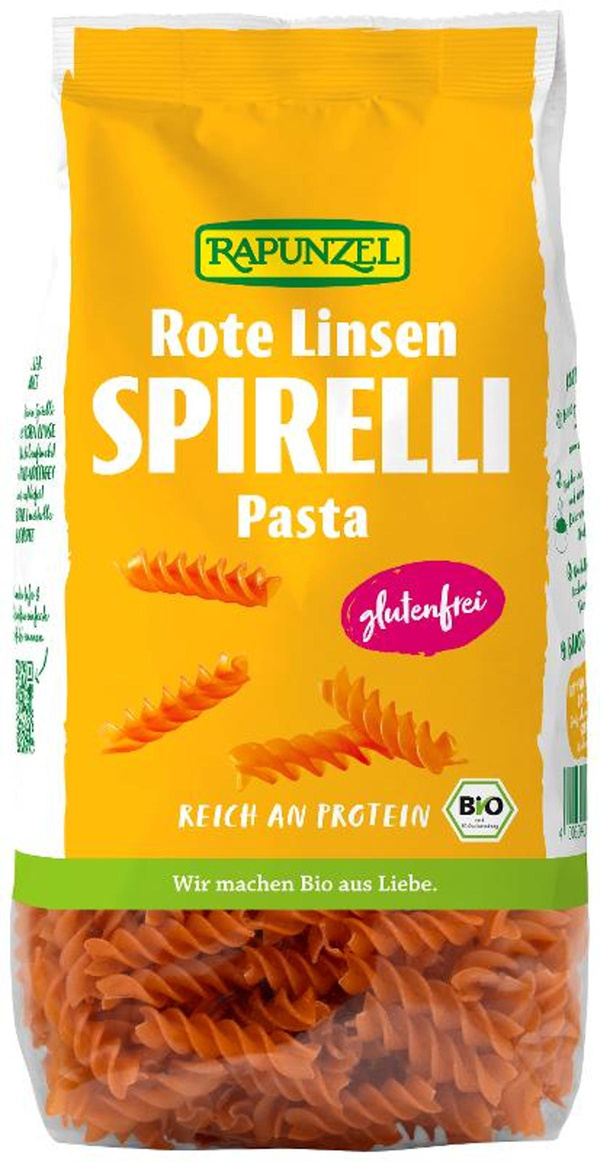Produktfoto zu Rote Linsen Spirelli 250g
