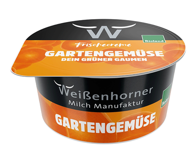 Produktfoto zu Gartengemüse Frischecreme 150g