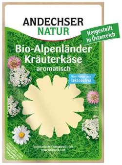 Produktfoto zu Alpenländer Kräuterkäse in Scheiben 150g