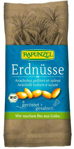 Produktfoto zu Erdnüsse geröstet & gesalzen 75g