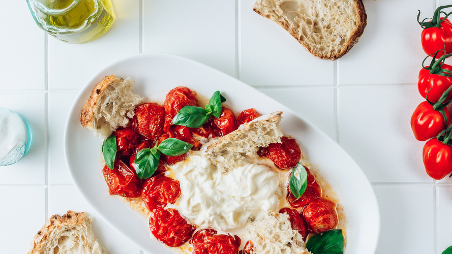 Rezeptbild für Ofentomaten mit Honig