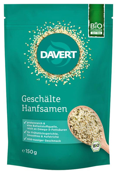 Produktfoto zu Hanfsamen geschält 150g