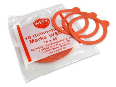 Produktfoto zu Einkochringe 80 mm, 10 Stück