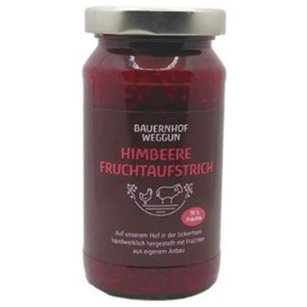 Produktfoto zu Himbeerfruchtaufstrich 220g