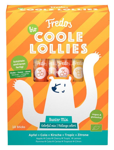 Produktfoto zu Coole Lollies BUNT, Wassereis 10 x 30ml
