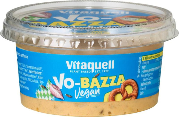 Produktfoto zu Bazza - Aufstrich nach Obazda Art vegan 150g