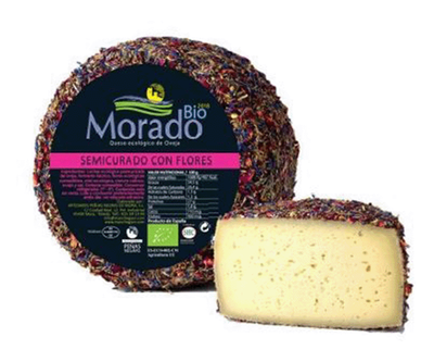 Produktfoto zu Spanischer Schafskäse mit Blüten