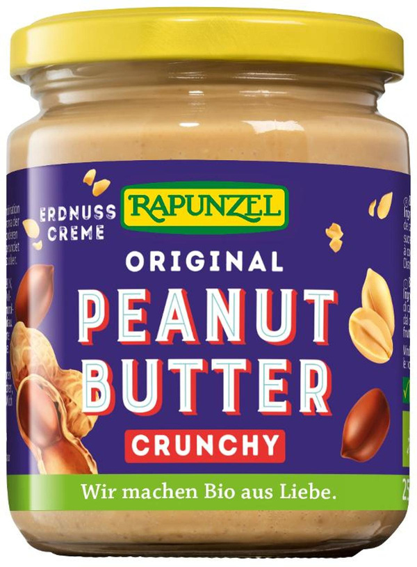 Produktfoto zu Peanutbutter Crunchy 250g