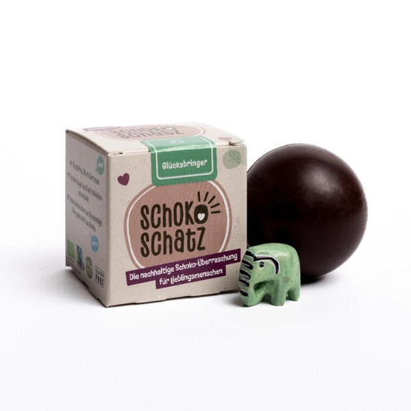 Produktfoto zu SchokoSchatz Glücksbringer 25g