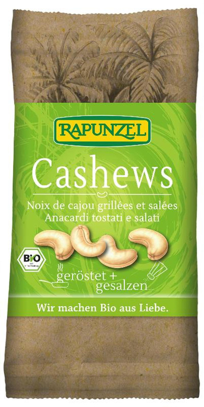 Produktfoto zu Cashewkerne geröstet & gesalzen 50g