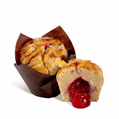 Produktfoto zu Mandel-Erdbeer Muffin ca.120g