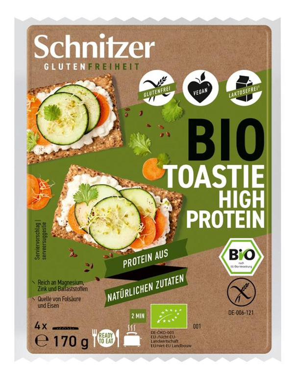 Produktfoto zu Toastie High Protein glutenfrei 8x170g
