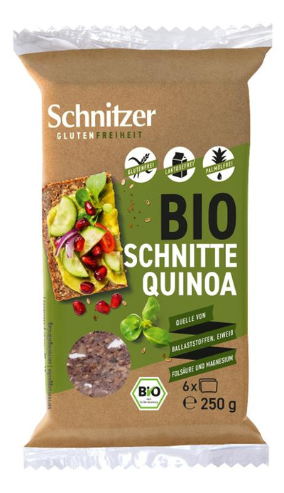 Produktfoto zu Schnitte Quinoa glutenfrei 6x250g