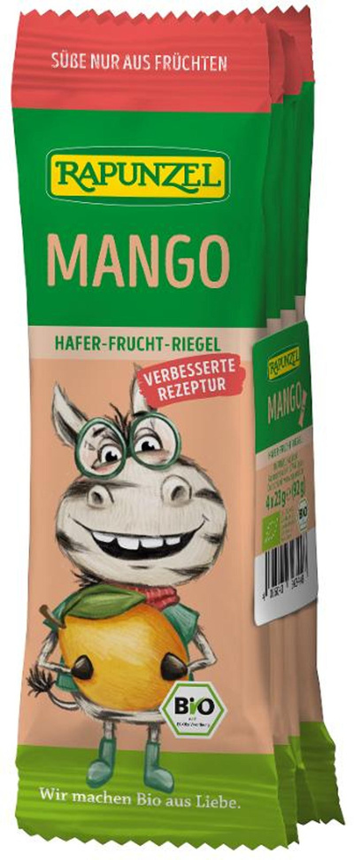Produktfoto zu Kinder Hafer-Frucht-Riegel Mango 4 Stück
