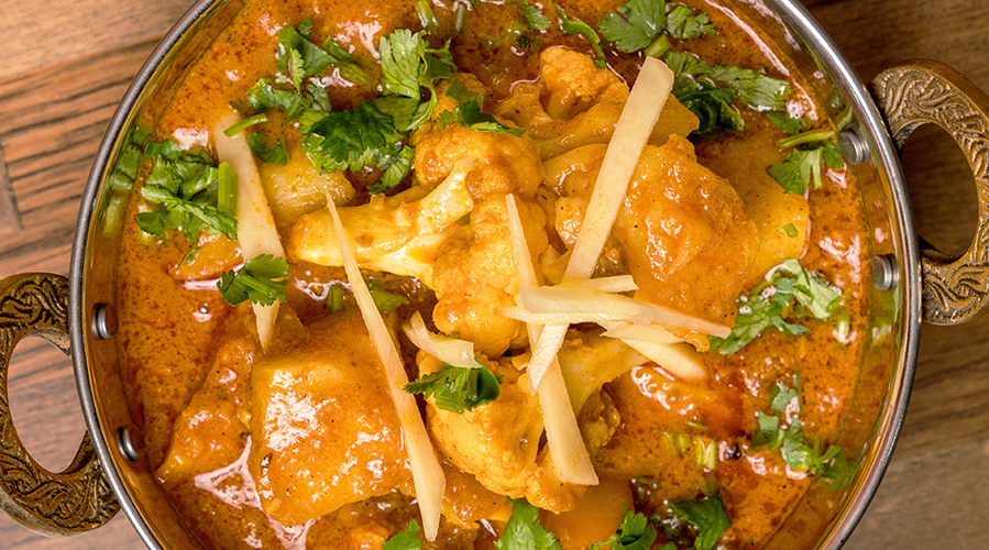 Rezeptbild für Aloo Gobi - Blumenkohlcurry